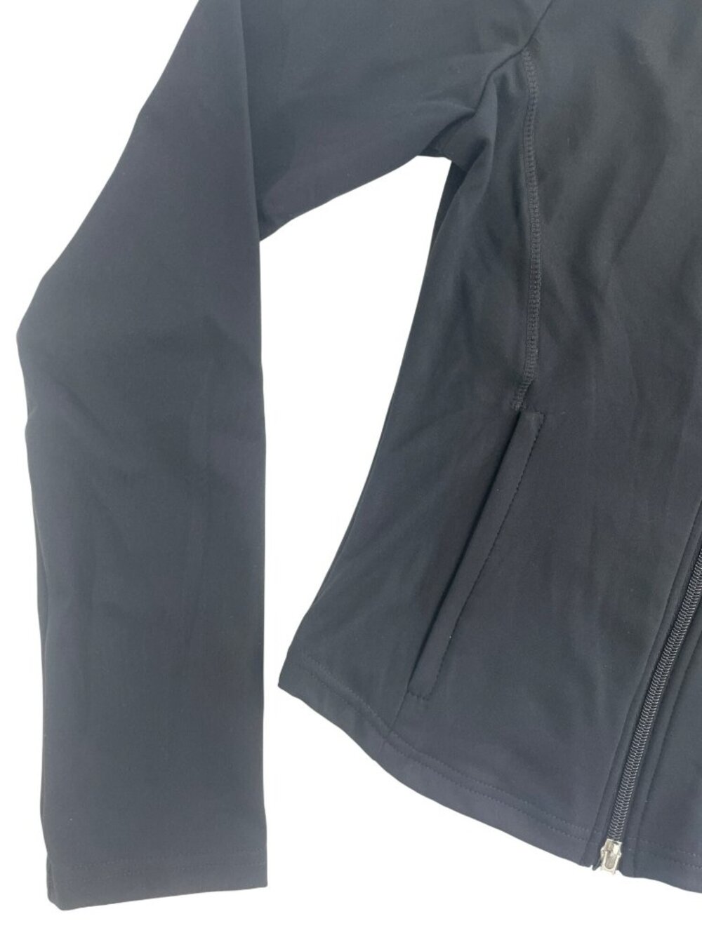 Playboy Jacket Black Stretchy Athletic Comfy Full-Zip Women's Size XL NWT - Picture 5 of 7
